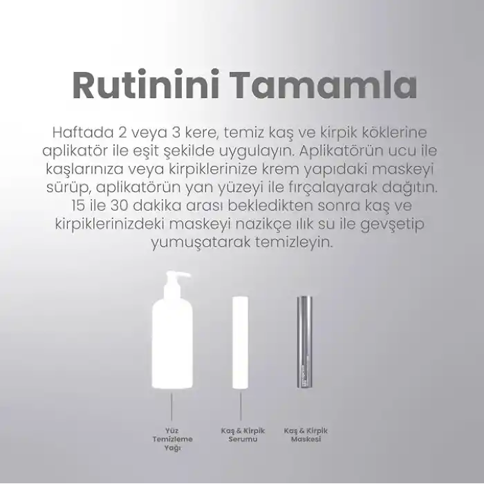 Ultra Onarıcı Kirpik ve Kaş Maskesi 9.5 ml