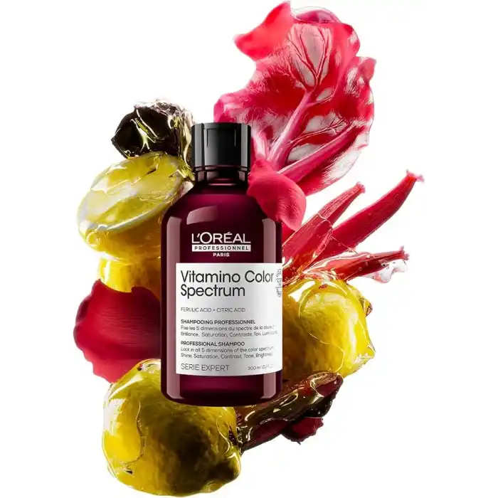 LOréal Professionnel Paris Serie Expert Vitamino Color Spectrum Boyalı Saçlar İçin Parlaklık Kazandıran Renk Koruyucu Şampuan 300ml