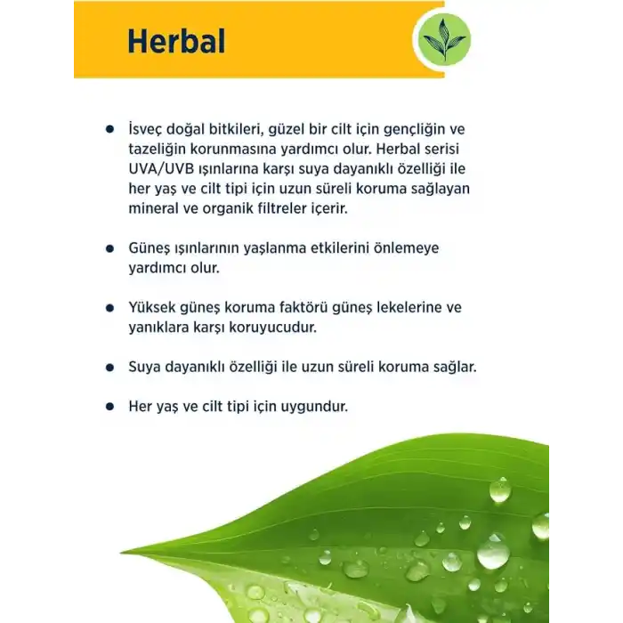 Celenes Herbal SPF 100 Suya Dayanıklı Güneş Kremi (50 ml)