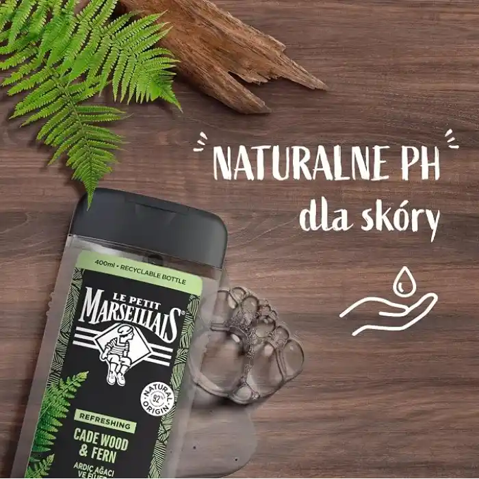 le petit marseillais duş jeli men serisi ardıç ağacı ve füjer (400 ml) (2 paketi)