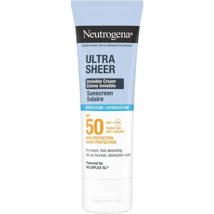 Neutrogena Ultra Sheer Hydrating Cream SPF50 Yüz Güneş Kremi 50 ml
