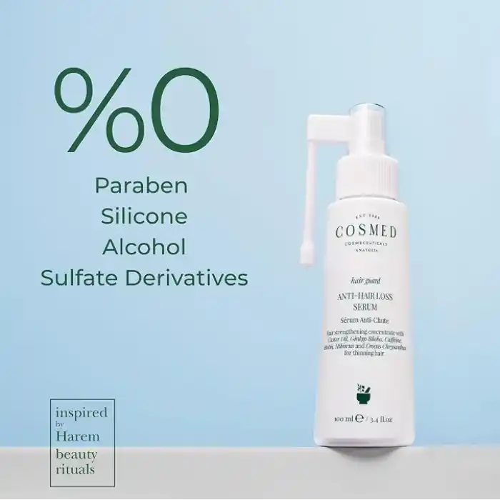 Cosmed Sülfatsız Tuzsuz Saç Dökülme Karşıtı Serum 100 ml