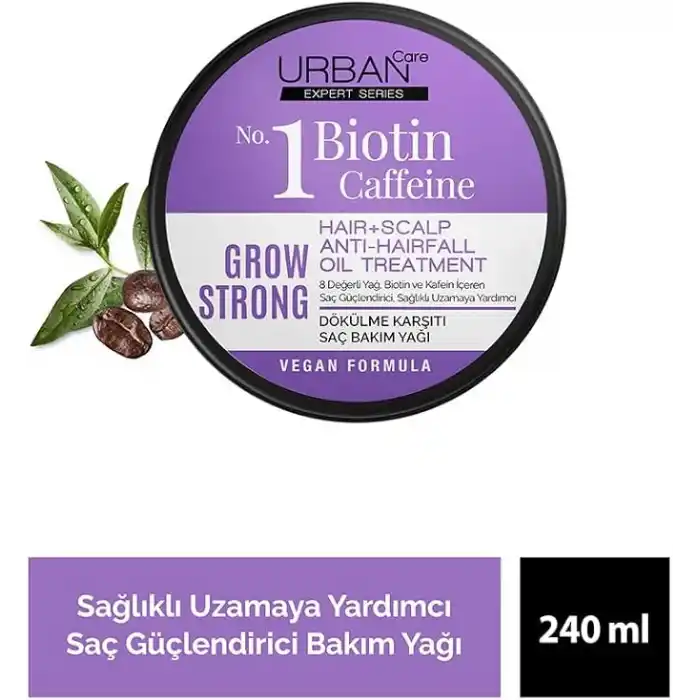 Urban Care Expert Biotin & Grow Strong Saç Güçlendirici Bakım Yağı 240 ml