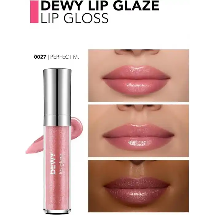 Flormar Besleyici Dudak Parlatıcısı - Dewy Lip Glaze - 027 Perfect Moments