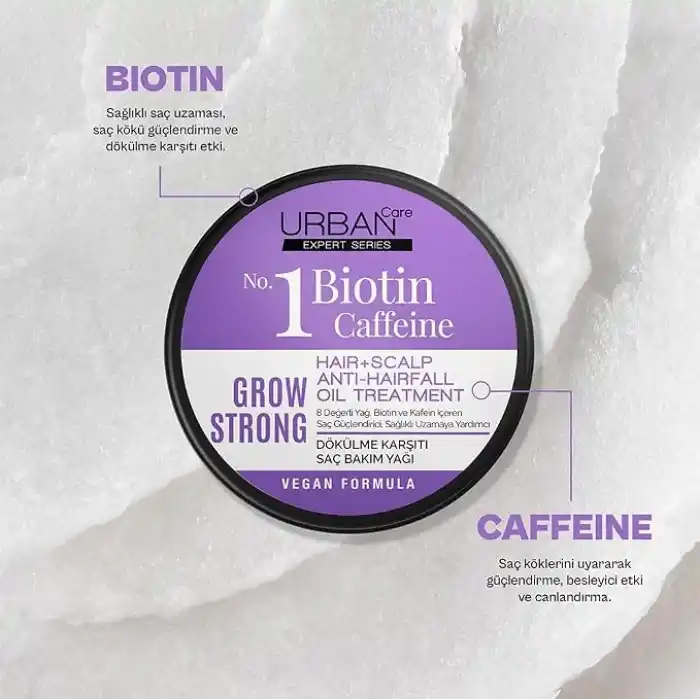 Urban Care Expert Biotin & Grow Strong Saç Güçlendirici Bakım Yağı 240 ml