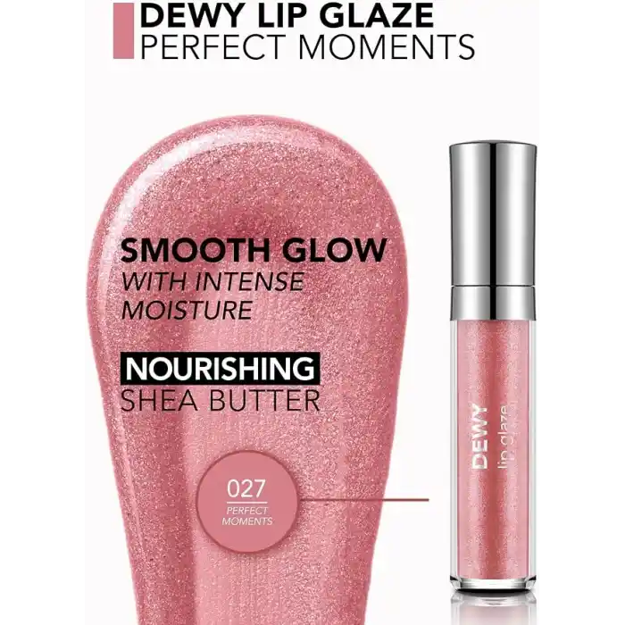 Flormar Besleyici Dudak Parlatıcısı - Dewy Lip Glaze - 027 Perfect Moments