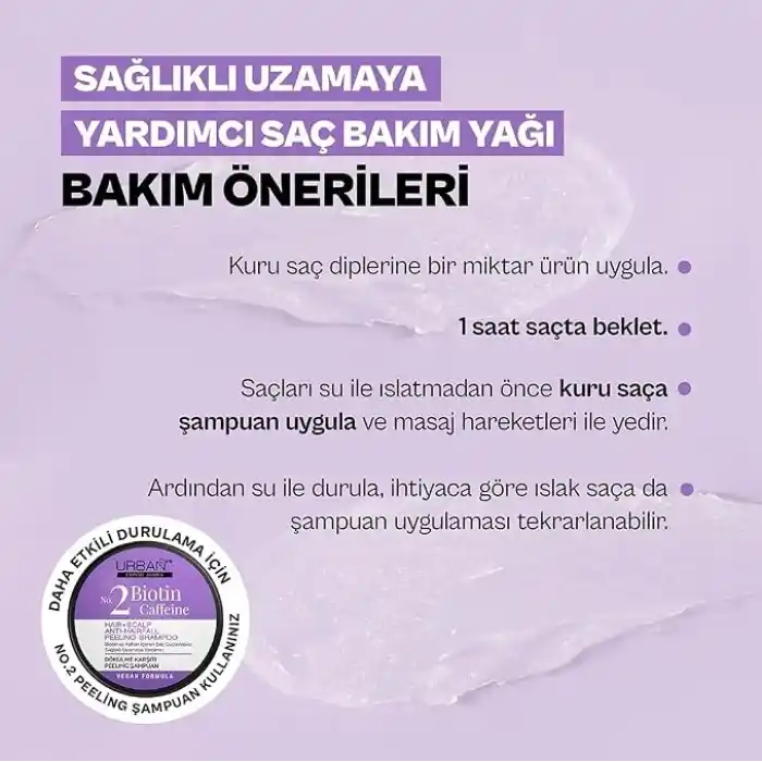Urban Care Expert Biotin & Grow Strong Saç Güçlendirici Bakım Yağı 240 ml