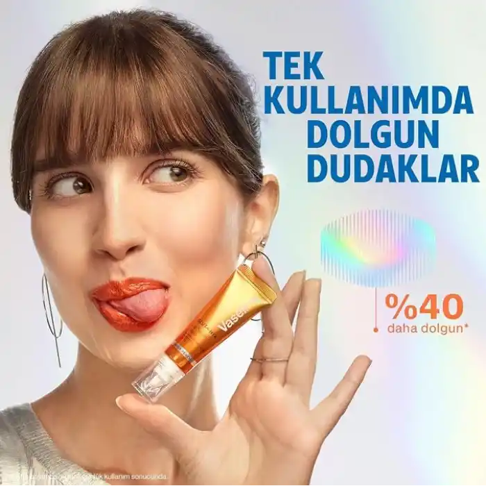 Vaseline Gluta Hya Serum Etkili Lip Gloss Juicy Peach