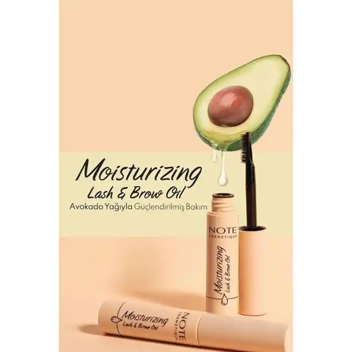 Note Cosmetics Moisturizing Lash & Brow Oil Nemlendirici ve Besleyici Kaş Kirpik Bakım Yağı