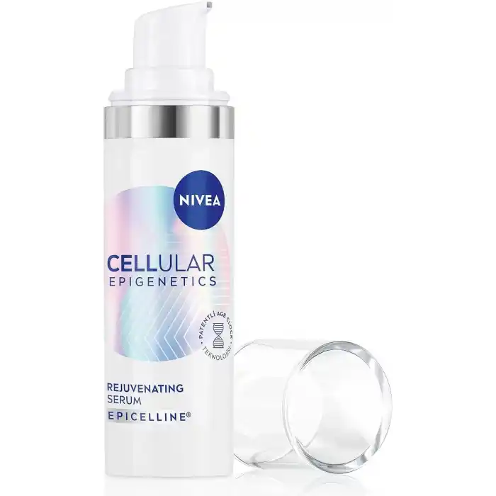NIVEA Cellular Epigenetics Rejuvenating Yaşlanma Karşıtı Cilt Serumu 30 ml, Dolgunlaştırıcı,Nemlendirici,Sıkıaştırıcı,Hyaluronik Asit