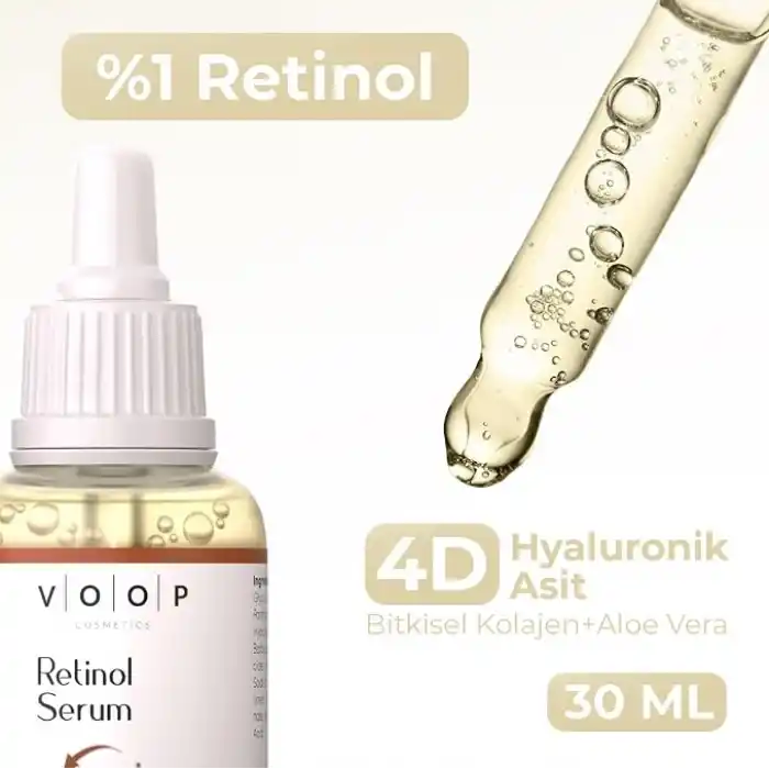 VOOP Retinol Onarıcı Ve Besleyici Bakım Emission 2% Serumu 30 Ml