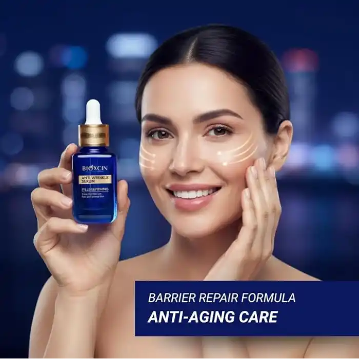 Bioxcin Age Reverse Gece Serumu 30 ml –%20 Retinol, Kolajen, Hyaluronik Asit ve Bitkisel Kompleks İçerikli – Kırışıklık Karşıtı ve Sıkılaştırıcı Cilt Serumu