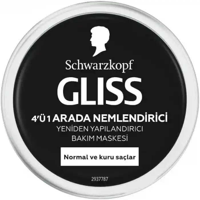 Gliss Aqua Revive Nemlendirici 4Ü 1 Arada Bakım Maskesi 400 ml, Normal Ve Kuru Saçlar