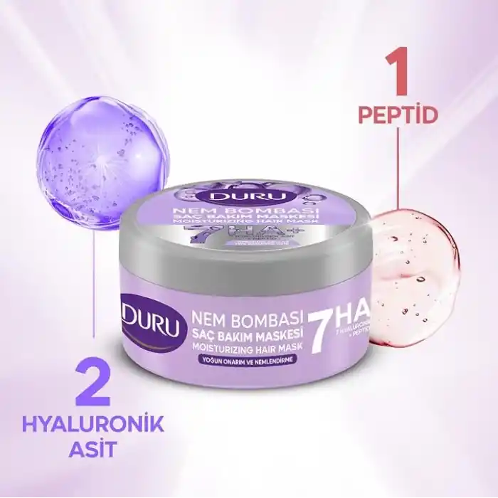 Duru Yoğun Onarım ve Nemlendirici Saç Maskesi, 200 Ml