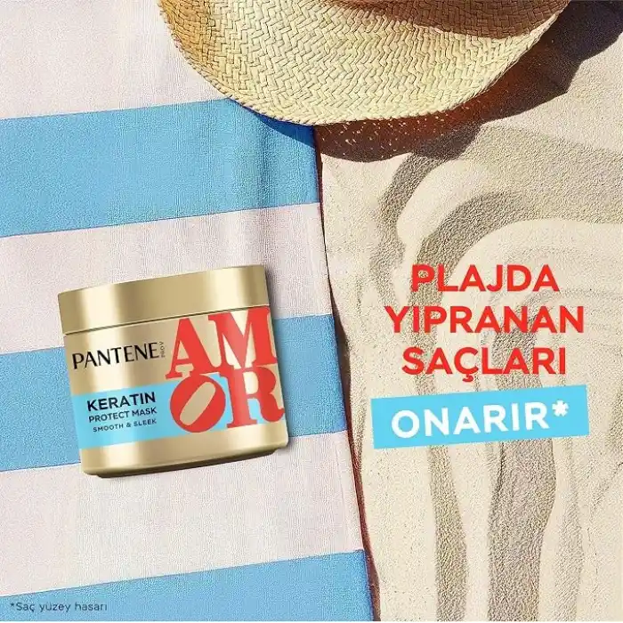 Pantene AMOR Edition Pro-V Keratin Koruması Saç Bakım Maskesi 300 Mililitre