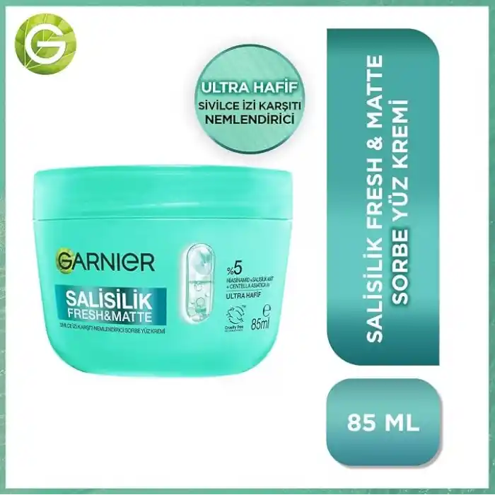 Ga.Skinactive Face Garnier Salisilik Sorbet Nemlendirici Yüz Kremi