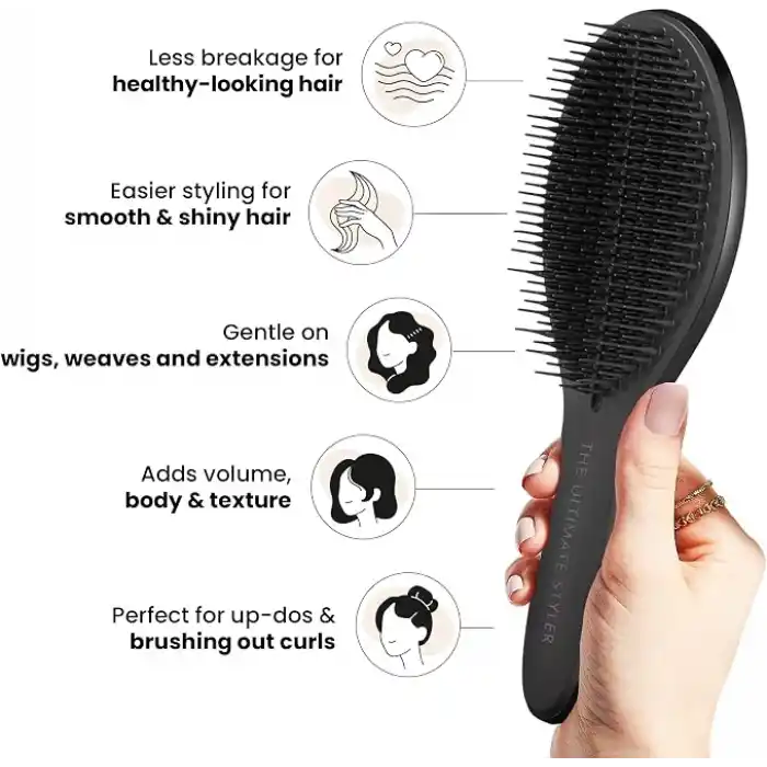 Tangle Teezer The Ultimate Styler Black Saç Fırçası-Tarak
