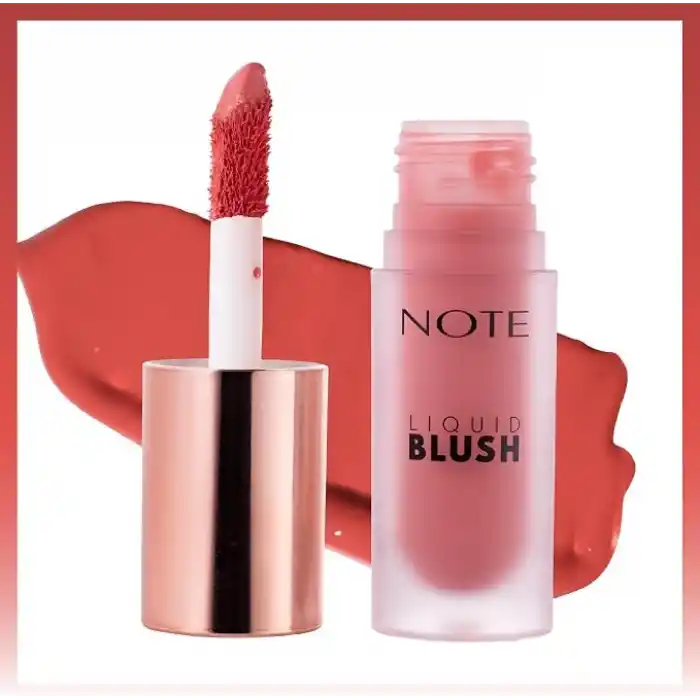 Note Cosmetics Liquid Blush Nemlendirici Etkili Likit Allık - 20 Coral