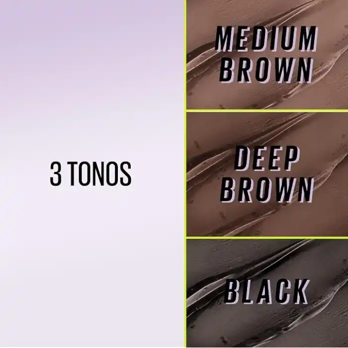 MAYBELLINE Super Lock Brow Glue Kaş Sabitleyici Maskara - Medium Brown