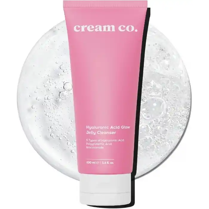 Cream Co. Leke Karşıtı Nemlendirici Yüz Temizleme Jeli Niacinamide Hyalüronik Asit,100 ML, Tüm Cilt Tipleri