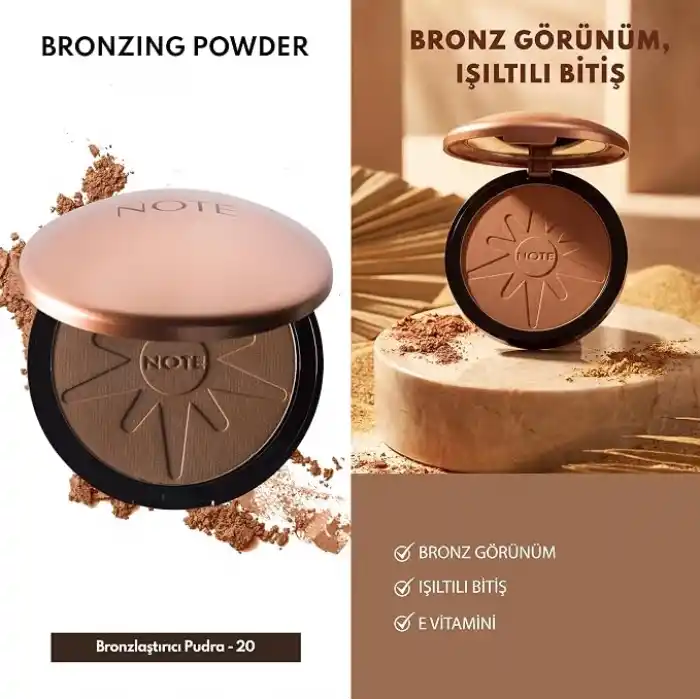 Note Cosmetics Bronzing Powder 20 Bronzlaştırıcı Pudra