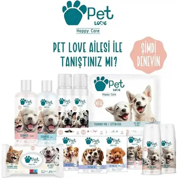 Pet Love Şampuan, Çilek, 500 Mililitre