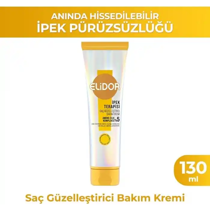 Elidor Saç Güzelleştirici Bakım Kremi İpek Terapisi 130 ml