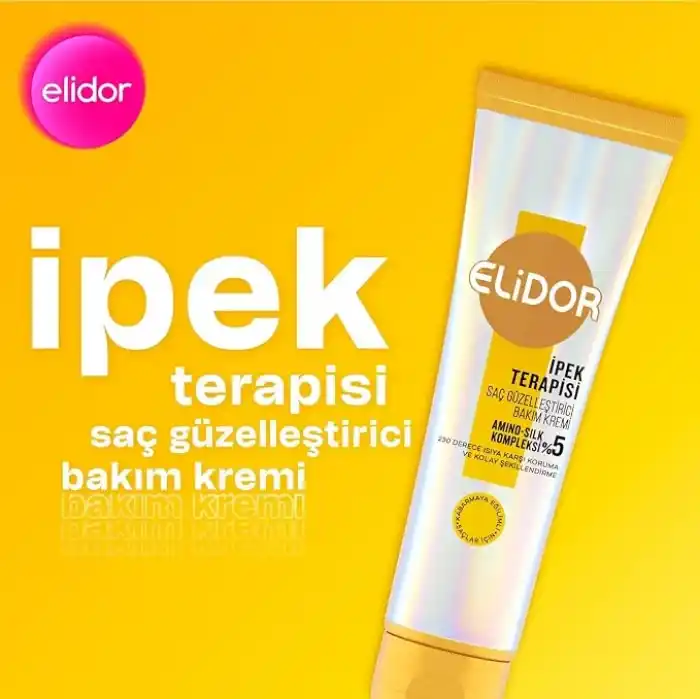 Elidor Saç Güzelleştirici Bakım Kremi İpek Terapisi 130 ml