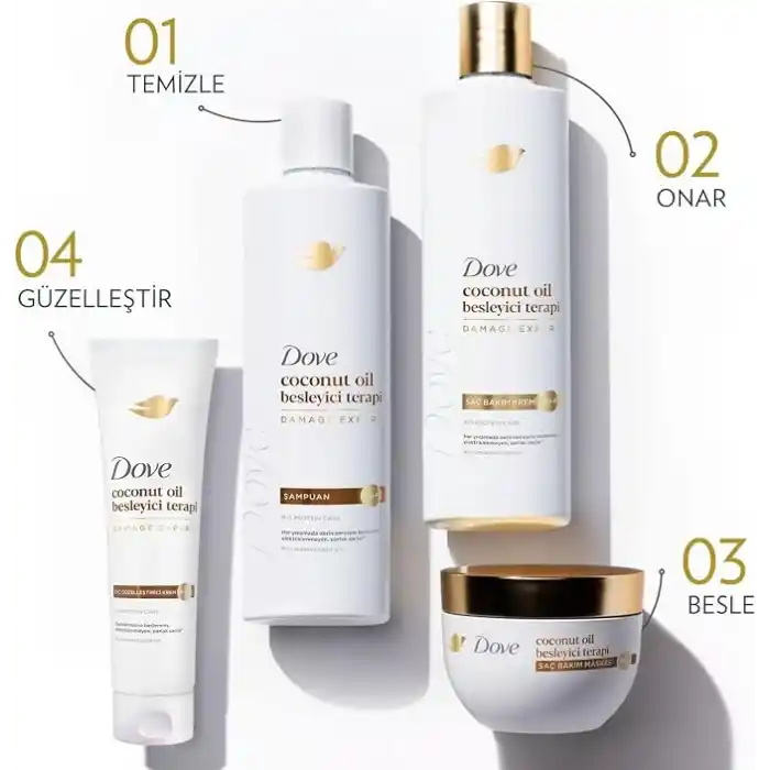Dove Saç Güzelleştirici Krem Coconut Oil Besleyici Terapi 150 ml