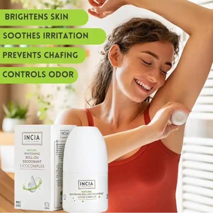 Incia Incia Natural Whitening Beyazlatıcı Kompleks Doğal Roll-On Deodorant 50ml 1 Paket