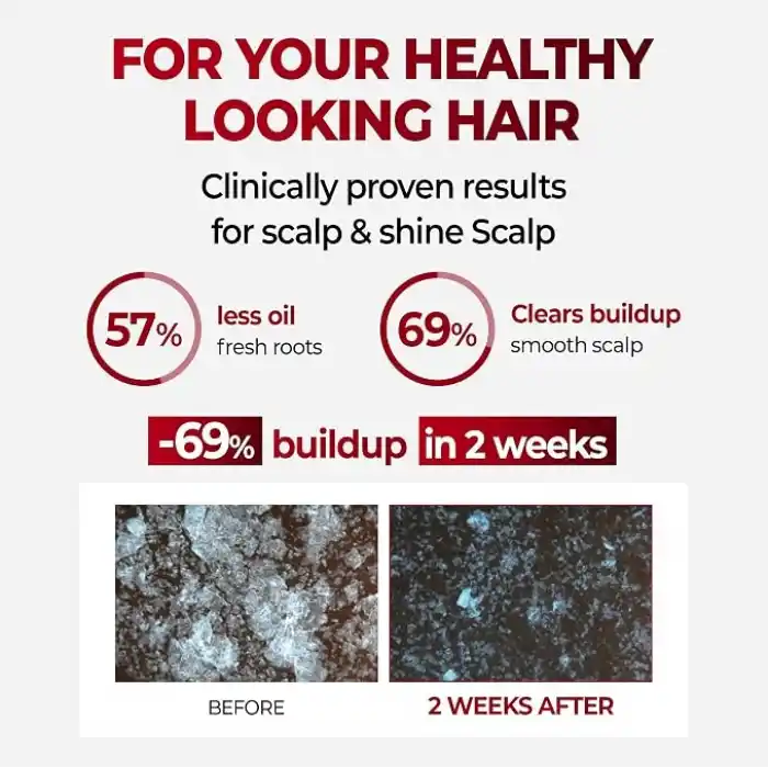KUNDAL Kafein İçeren Dökülme Karşıtı Bakım Şampuanı Caffeine Scalp Shampoo 500ml (Baby Powder)