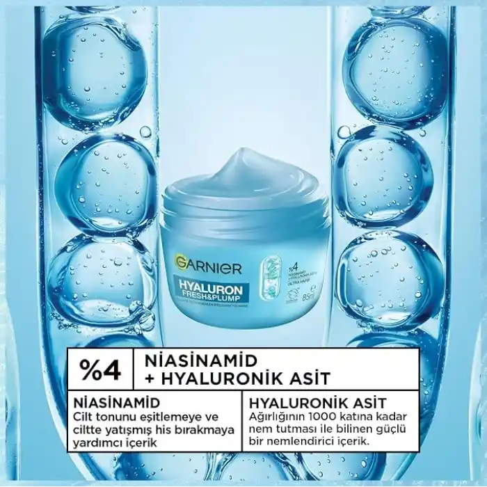 Ga.Skinactive Face Garnier Hyaluron Sorbet Nemlendirici Yüz Kremi