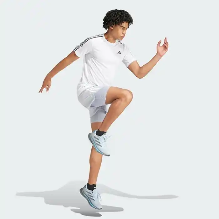adidas Own The Run 3-Stripes Erkek Tişört
