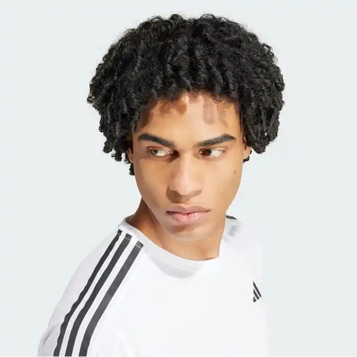 adidas Own The Run 3-Stripes Erkek Tişört