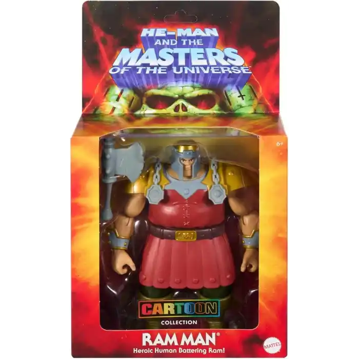 1980lerin Masters of the Universe Origins çizgi dizisinden ilham alan ve ayrıntılı tasarıma sahip 14 cmlik delüks Ram Man aksiyon figürü, JHK10