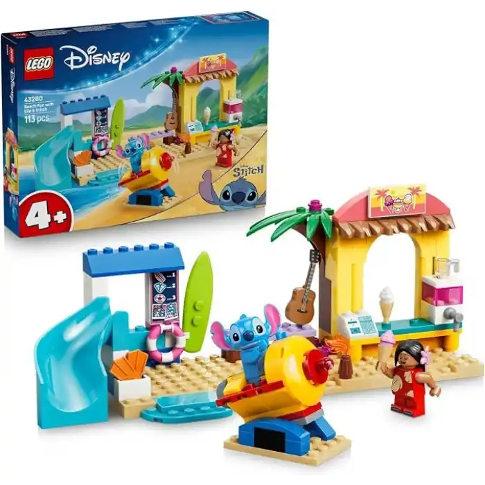 LEGO Disney Lilo ve Stiç ile Plaj Eğlencesi 43280