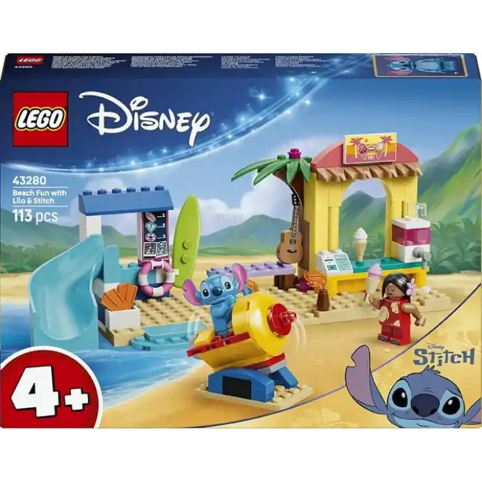 LEGO Disney Lilo ve Stiç ile Plaj Eğlencesi 43280
