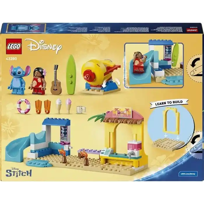 LEGO Disney Lilo ve Stiç ile Plaj Eğlencesi 43280