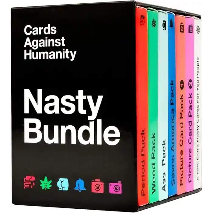 Cards Against Humanity İnsanlığa Karşı Kartlar: Nasty Bundle • 6 Temalı Paket + 10 Yeni Kart