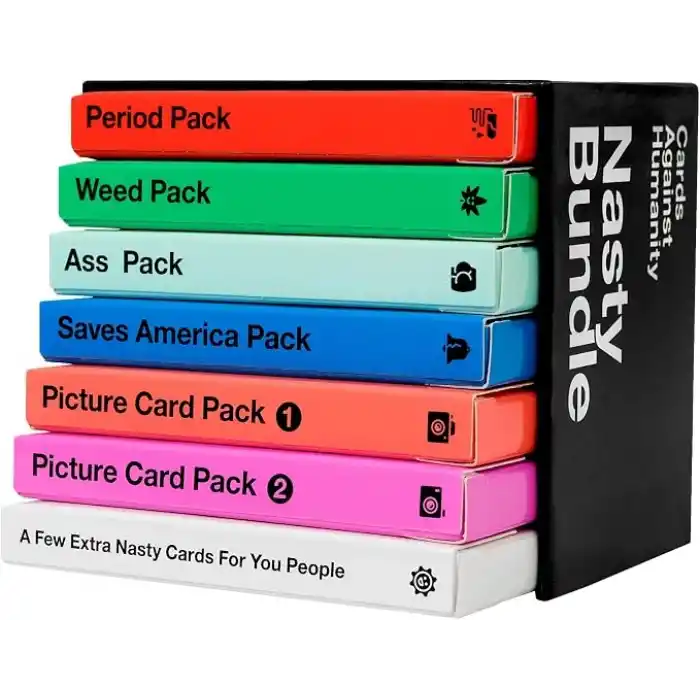 Cards Against Humanity İnsanlığa Karşı Kartlar: Nasty Bundle • 6 Temalı Paket + 10 Yeni Kart