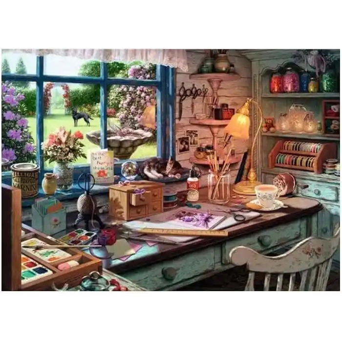 1000 Parçalı Puzzle Elişi Odası