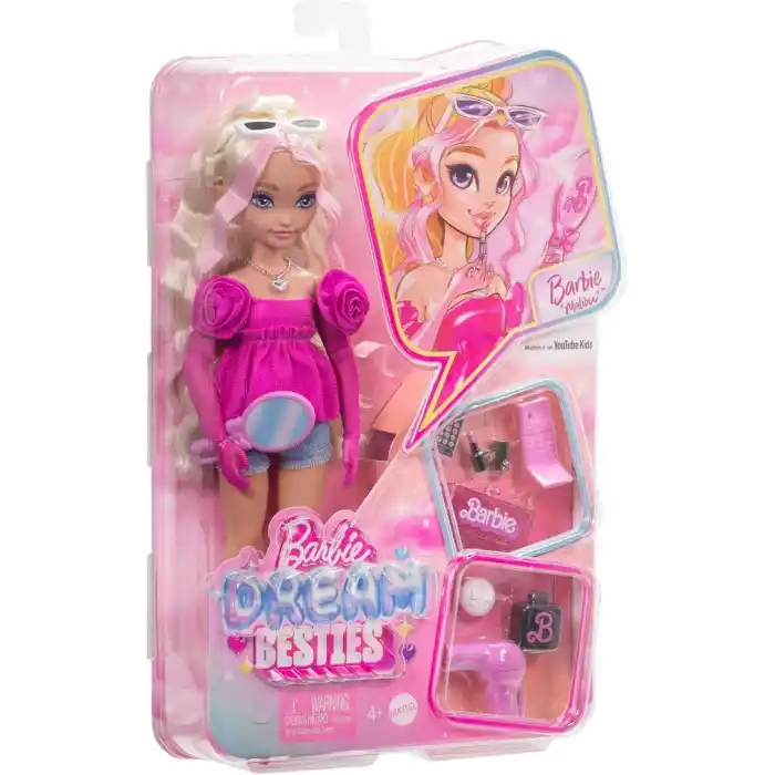 Barbie Dream Besties Ana Karakter Bebekler Malibu, Oyuncak