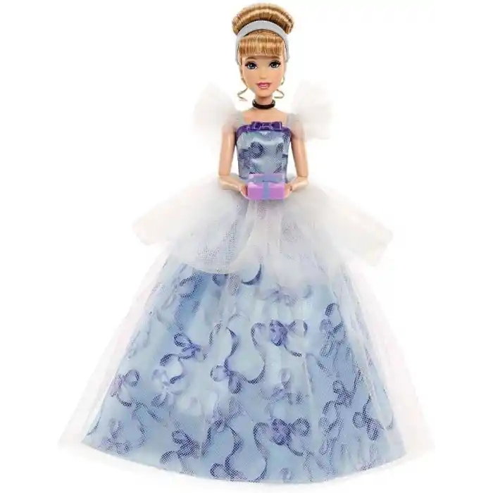 Mattel Disney Prenses Külkedisi Doğum Günü Koleksiyonluk Moda Bebek, Disney Filminden Esinlenmiştir, Çocuklar ve Koleksiyonerler için Özel Gün Hediyeleri