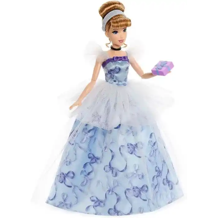 Mattel Disney Prenses Külkedisi Doğum Günü Koleksiyonluk Moda Bebek, Disney Filminden Esinlenmiştir, Çocuklar ve Koleksiyonerler için Özel Gün Hediyeleri