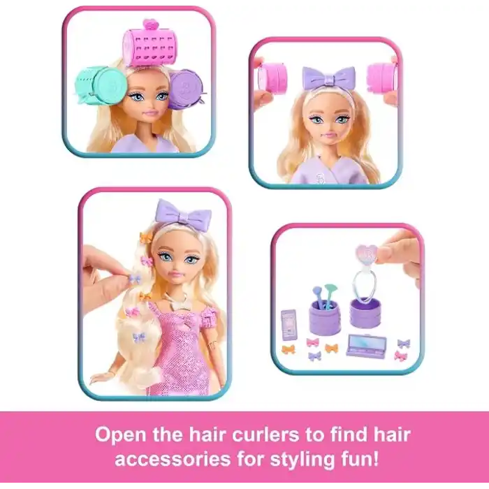 Barbie Dream Besties™ Barbie ile Hazırlan Malibu™ Bebek ve Aksesuarları