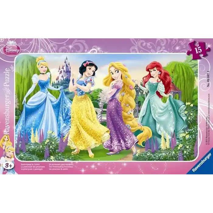 Ravensburger 15p KÇer Puz WD Prensesler