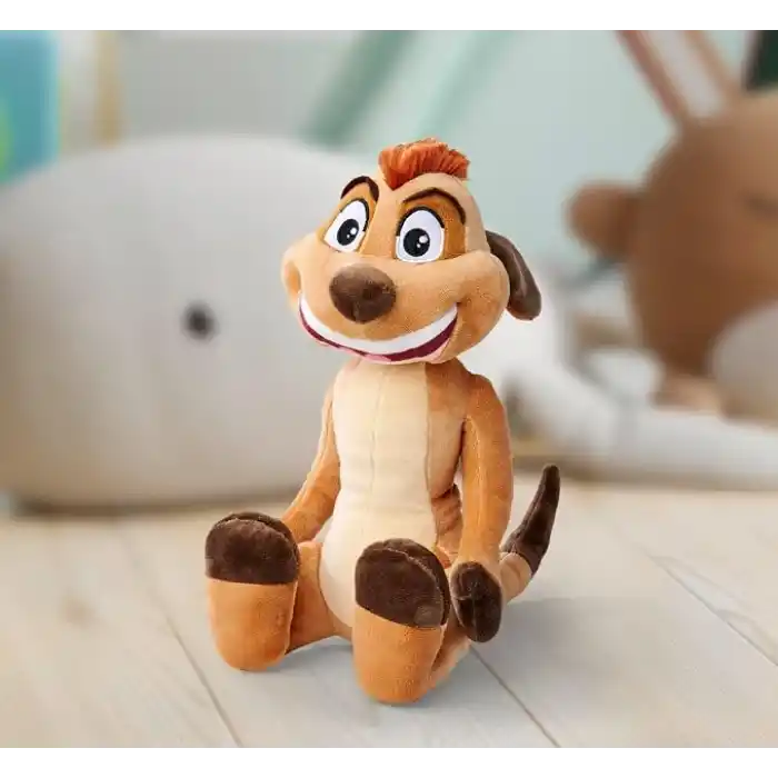 Simba, 6315870072NPB, Lion King Timon Peluş Figürü, Özel ve Detaylı Tasarım, Dayanıklı Kumaş, 25 Cm