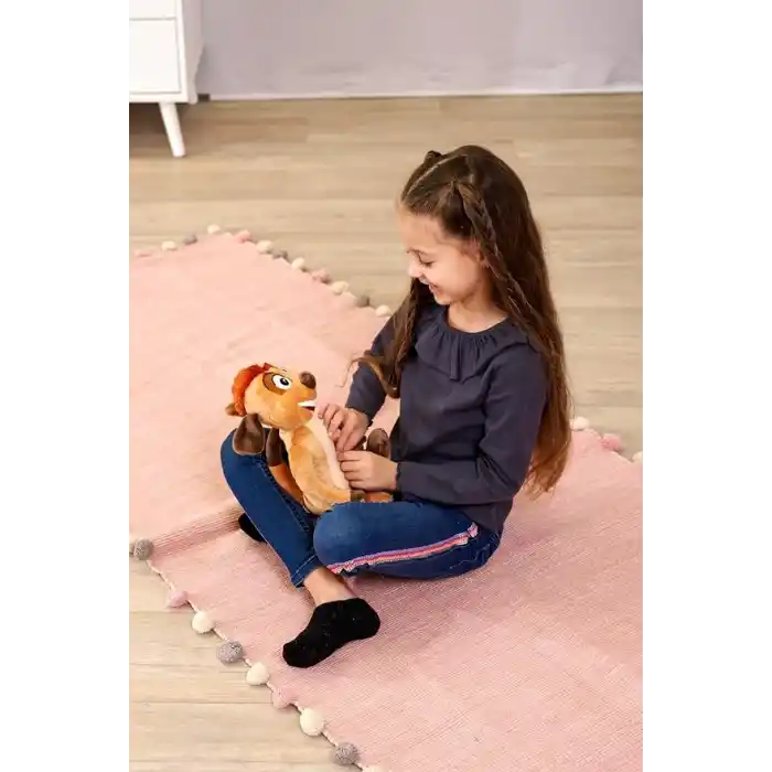 Simba, 6315870072NPB, Lion King Timon Peluş Figürü, Özel ve Detaylı Tasarım, Dayanıklı Kumaş, 25 Cm