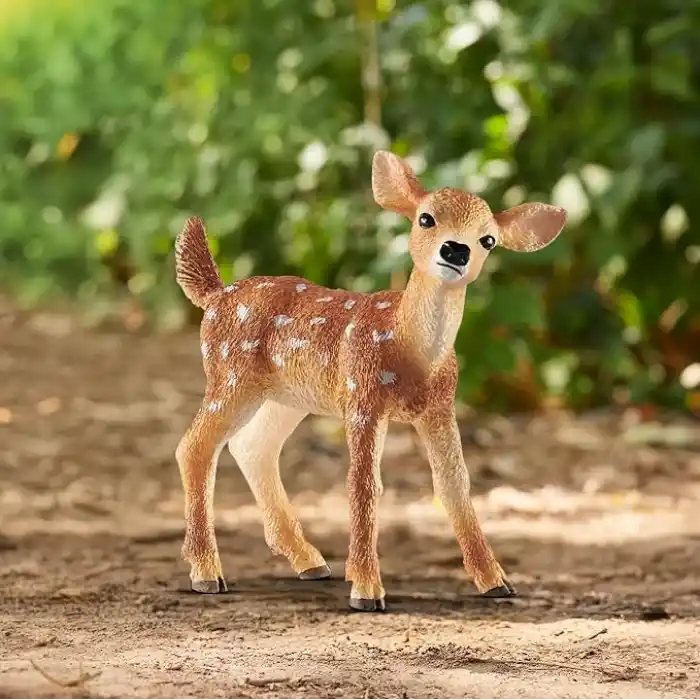 Schleich 14820 Yavru Geyik Oyuncak Figürü, Çok Renkli