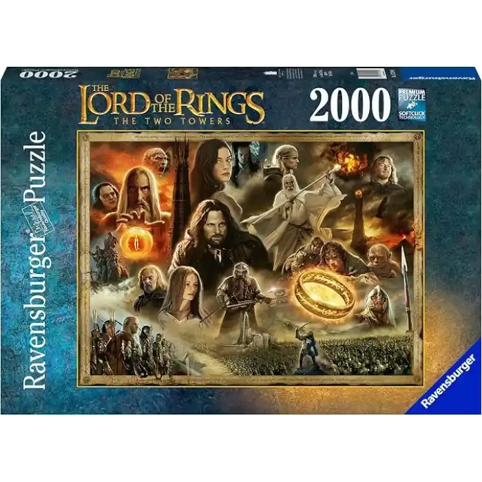 Ravensburger 2000 Parça Puzzle Yüzüklerin Efendisi
